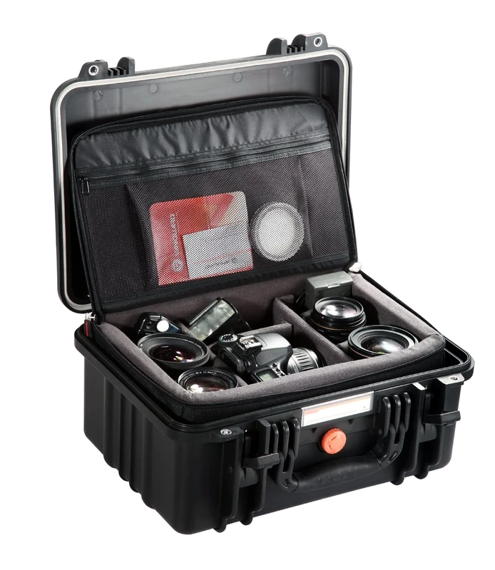 VANGUARD Supreme 37D Waterproof Camera Case with Removable Divider System, Black