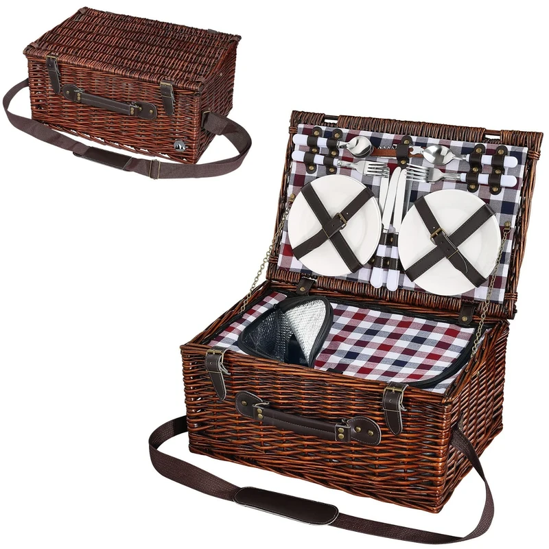 Cilio 155259 Varese picnic basket for 4 people