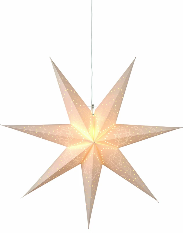 Star Sensy Star 100 Paperstar, Cream - Image 1