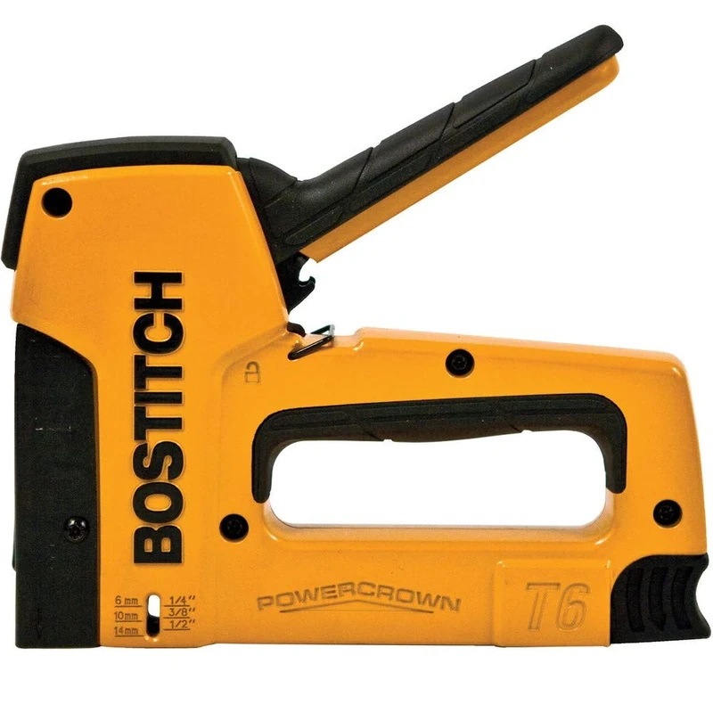 Bostitch T6-8OC2 7/16 in. Crown 9/16 in. PowerCrown Heavy-Duty Tacker Stapler by BOSTITCH