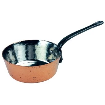 BAUMALU Individual Conical Sauce Pans - Hammered Surface, Diameter- 20 Cm.1.7 Mm Thick