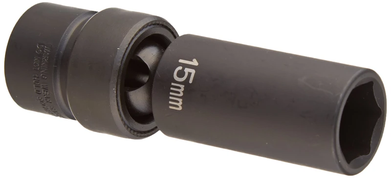 Grey Pneumatic (1015UMD 3/8" Drive x 15mm Deep Universal Socket