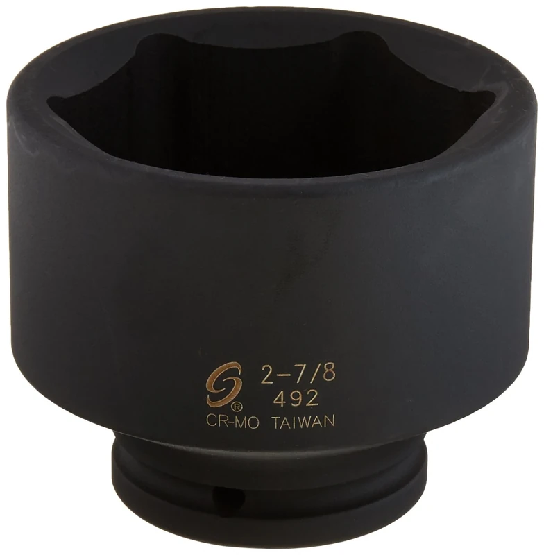 Sunex 0492 34-Inch Drive 2-78-Inch Square Drive Impact Wrench Socket