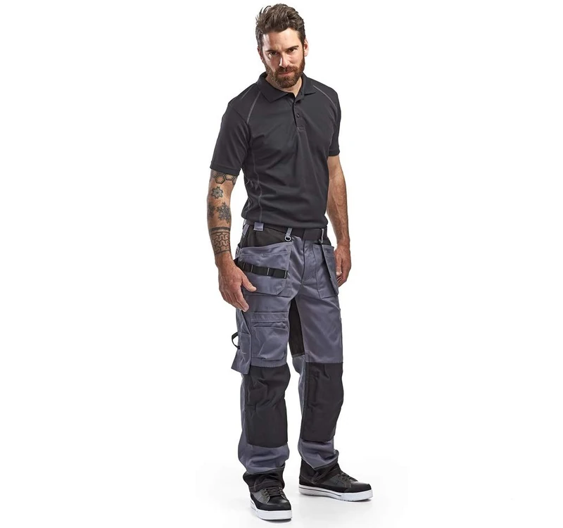 Blakläder 150418609499C58 Size C58 "Floorlayer" Trousers - Grey/Black