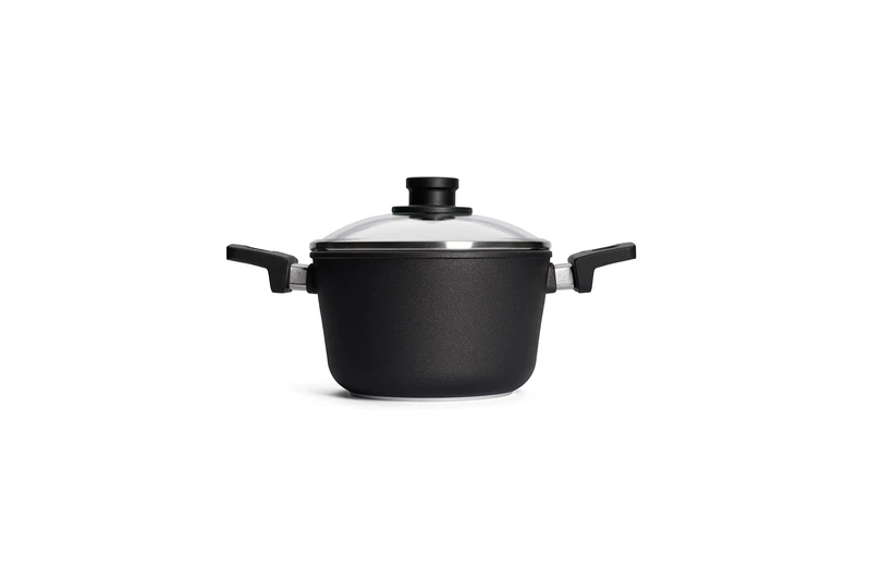 Woll Nowo Titanium Stockpot with Lid, 3.2 Quart, 8 Inch Diameter - Image 1