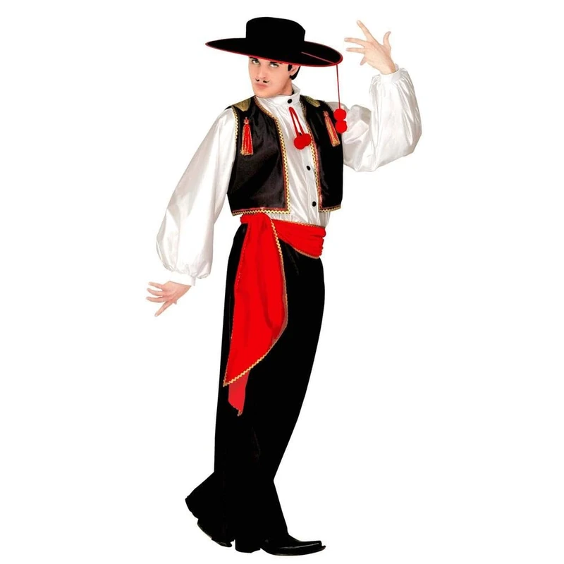 Ladies Flamenco Dancer Costume Medium UK 10-12 for Spanish Spain Fancy Dress