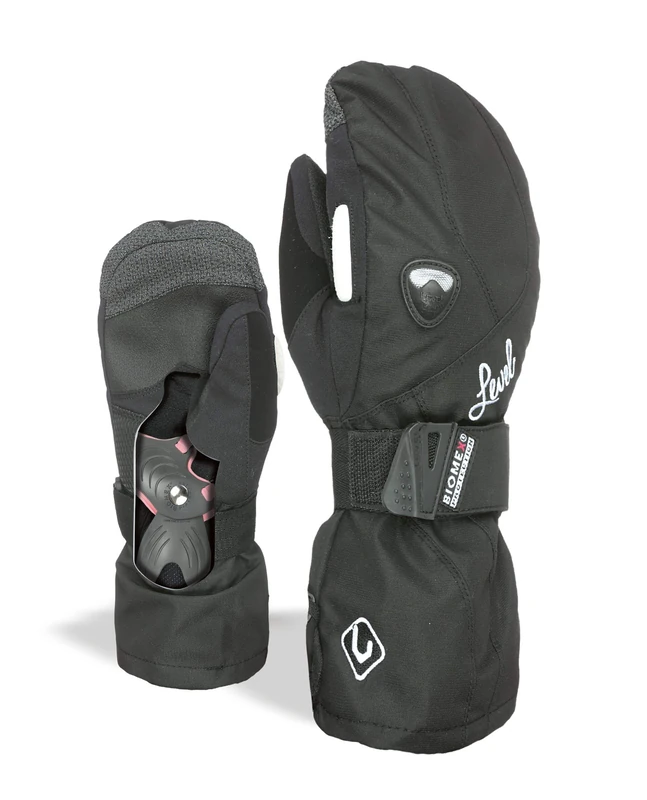 Level Women's Butterfly Mitt Glove - Black, Size 7.5 - Image 1