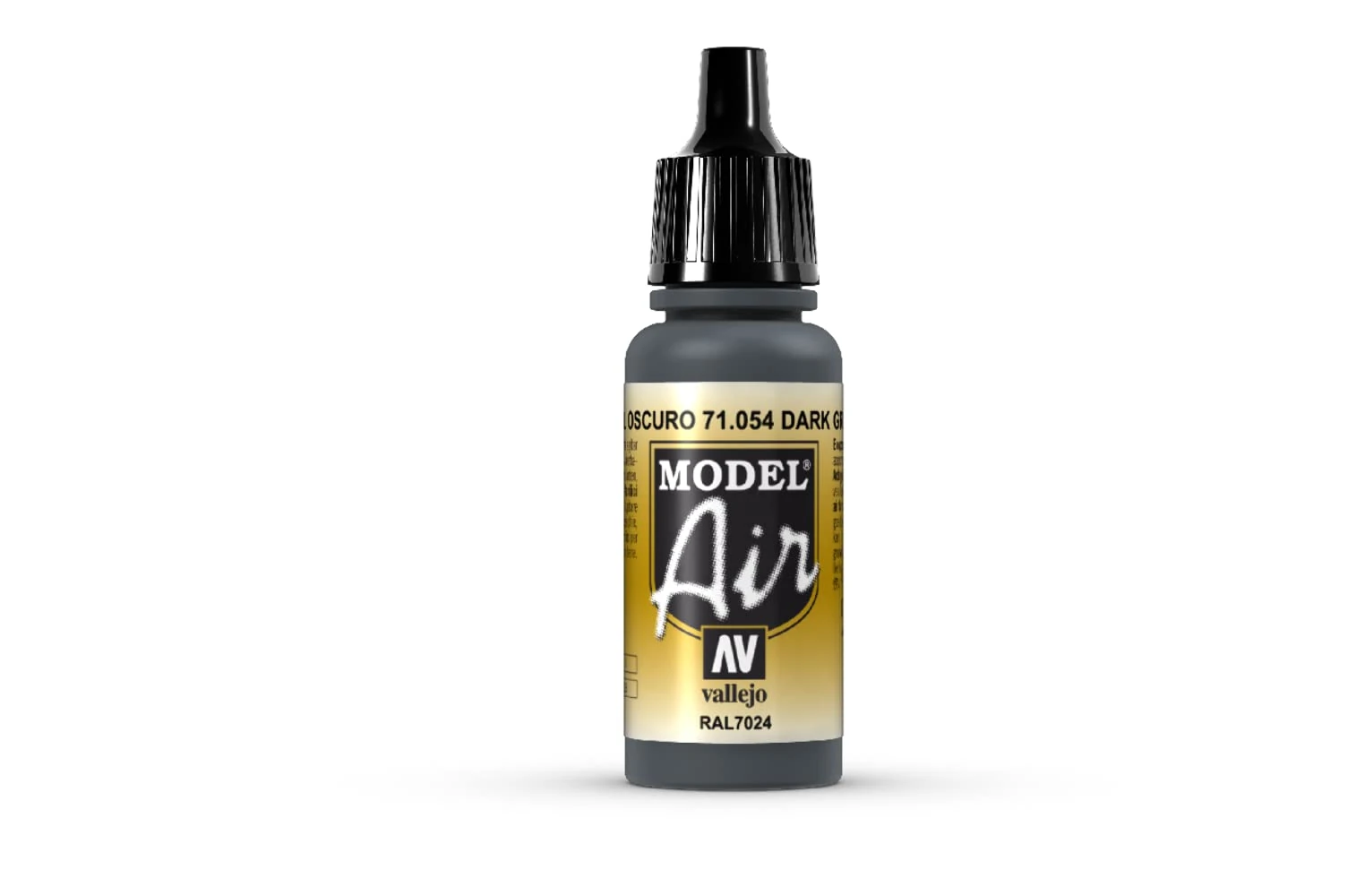 Vallejo Model Air 17 ml Acrylic Paint - Dark Grey Blue