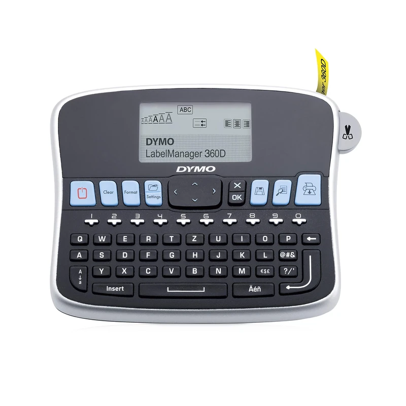 Dymo LabelManager Labelling device LM 360D silver/grey - Image 1