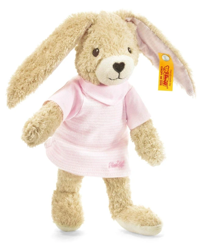 Steiff Hoppel Rabbit (Pale Pink, 20cm)