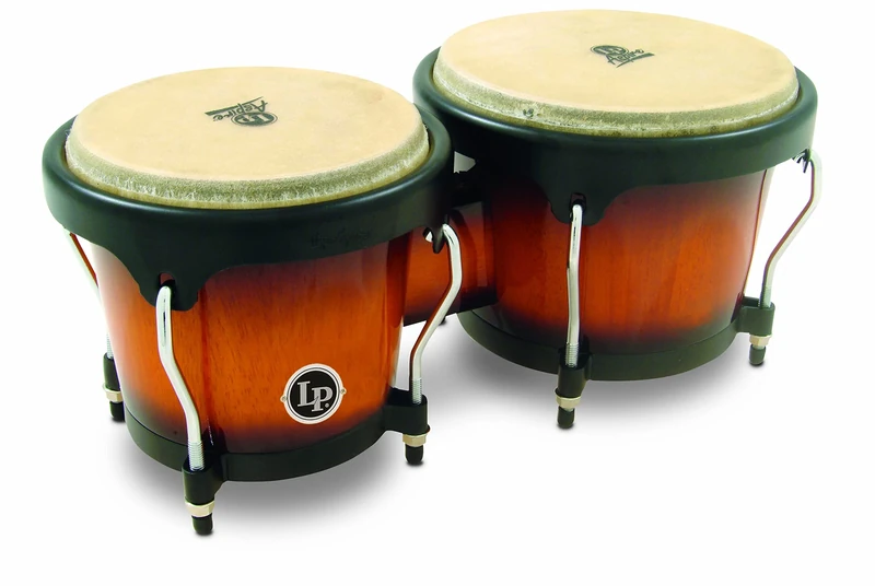 LP Latin Percussion Aspire Wood Bongo Vintage Sunburst LPA601-VSB