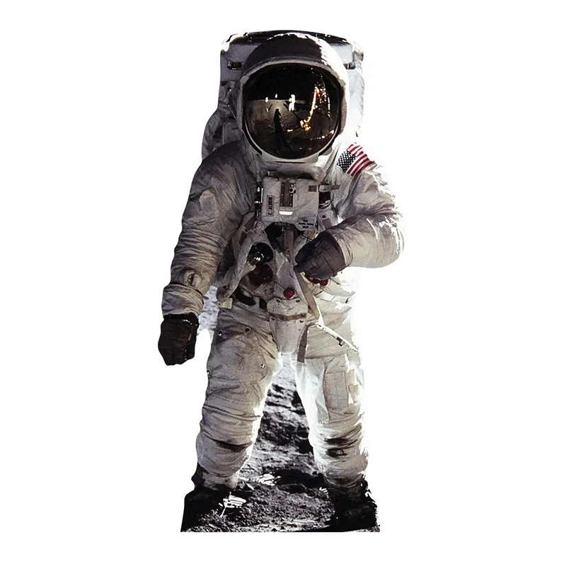 Star Cutouts Cut Out of Buzz Aldrin Astronaut - Image 1
