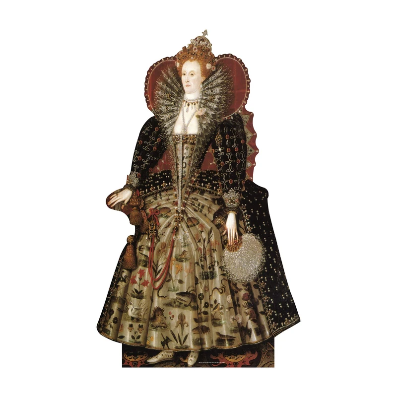 Star Cutouts Cut Out of Queen Elizabeth I - Image 1