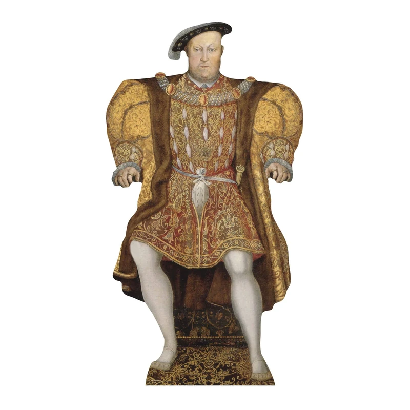 Star Cutouts Cut Out of King Henry VIII
