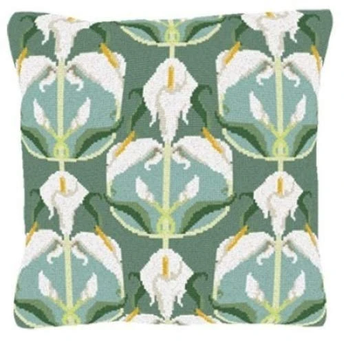 Brigantia Needlework Barcelona Tapestry Cushion Front Kit in Tent Stitch