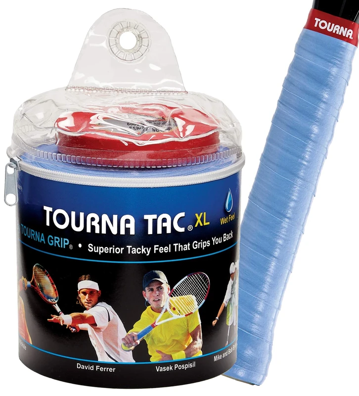 Tourna Unique Overgrip Tac Tour 0306000123900000 Pack of 30 Blue