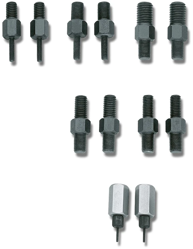 GEDORE Thread Adapter Set for 1 and 2 Hole Applications, M14 x 1.5, 1 Piece, 1.81/20