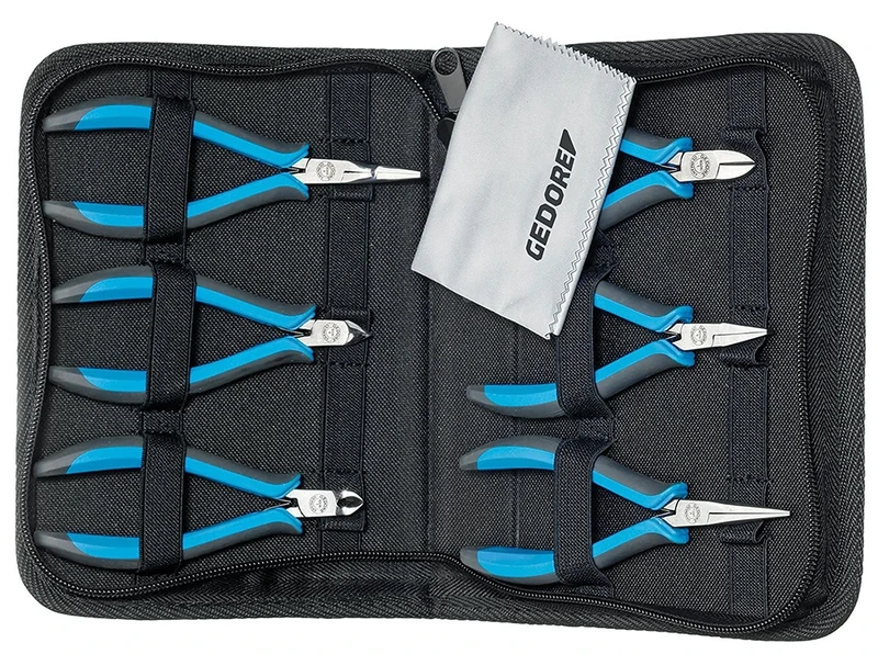 Gedore Series of Electronic Pliers for, 6 Pieces – S 8305 ESD