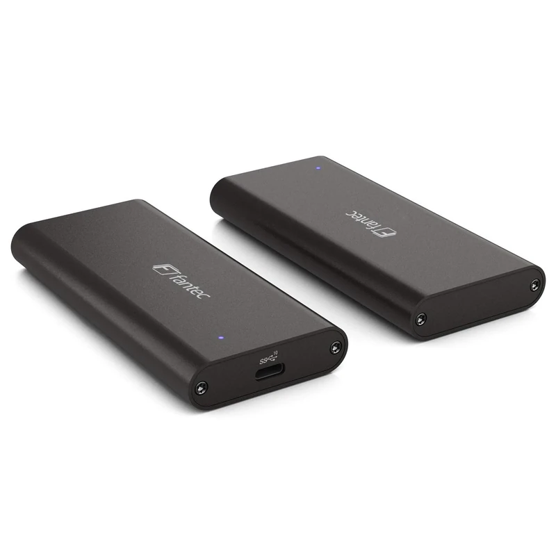 FANTEC DB-R35DUE External Hard Drive 8.89 cm / 3.5 Inches SATA HDD USB 2.0 eSATA RAID Black black Black 2TB (2x 1TB Kit)