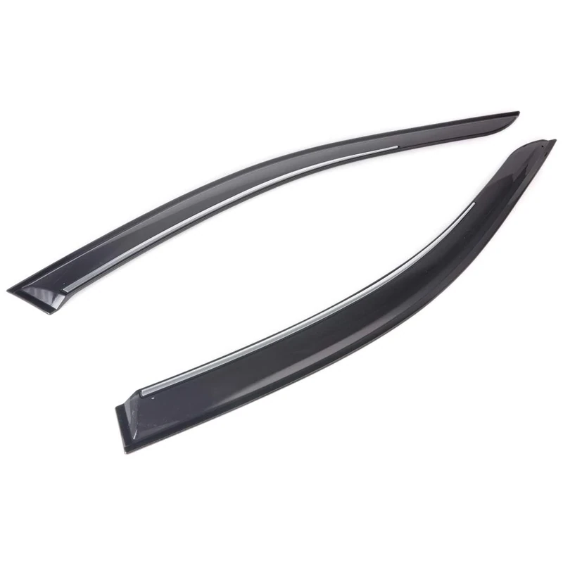 ClimAir CLI0033436 Wind Deflectors Pro Peugeot 207 5-Door 2006 Onwards or Pro Peugeot 207 SW 5-Door 2007 Onwards, Smoke