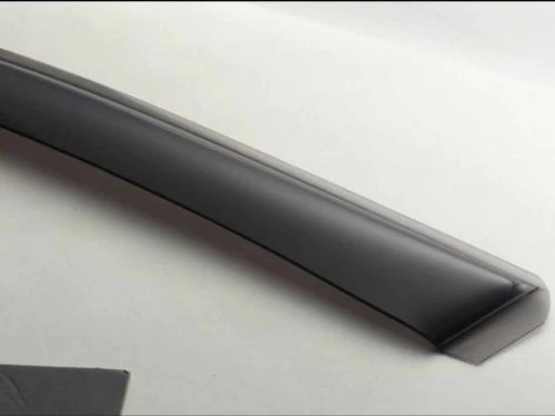 ClimAir Master Black Rear Wind Deflectors Compatible with Lexus IS250 Saloon 2005 Onwards