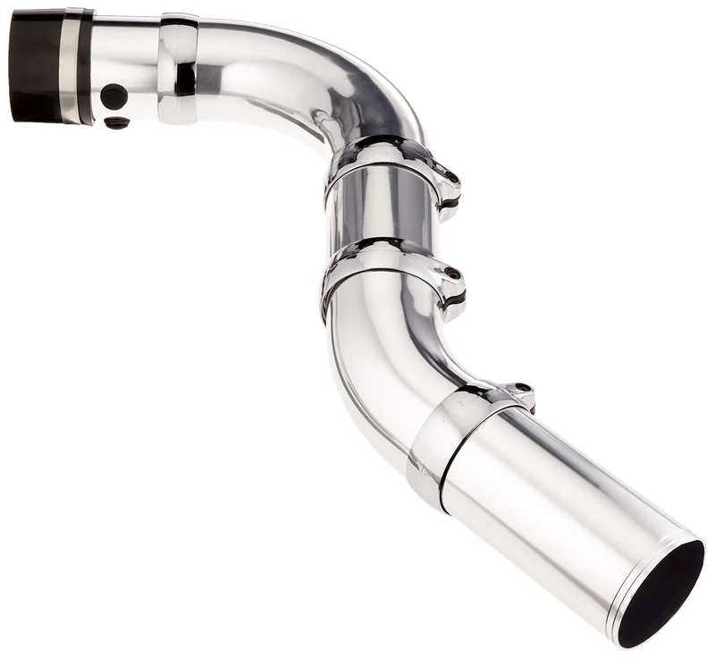 AutoStyle Universal DIY Air-Intake Kit 'Type 2' Chrome 76mm