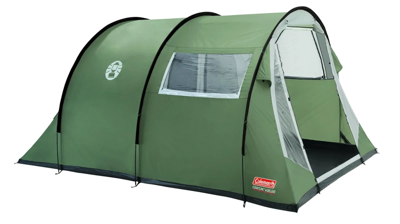 Coleman Coastline 4 Deluxe Tent 2020 tube tent, Green/Grey