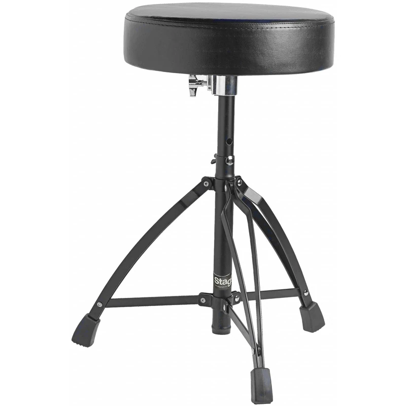 Stagg DT-32BK Double Braced Drum Throne - Black