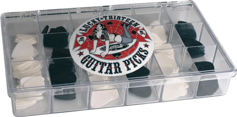 Dunlop L13 Lucky 13 Assortment Box - 432 Piece Pick Set - Image 1