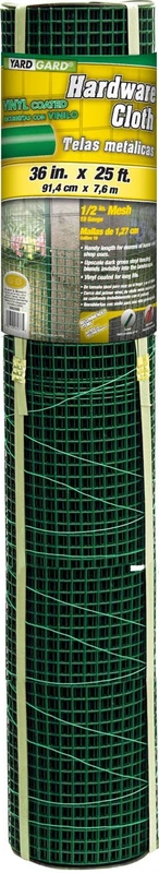 YARDGARD Gilbert & Bennett 308259B 36-Inch X 25-Foot Green 1/2-Inch Zinc Coated Mesh Garden Cloth
