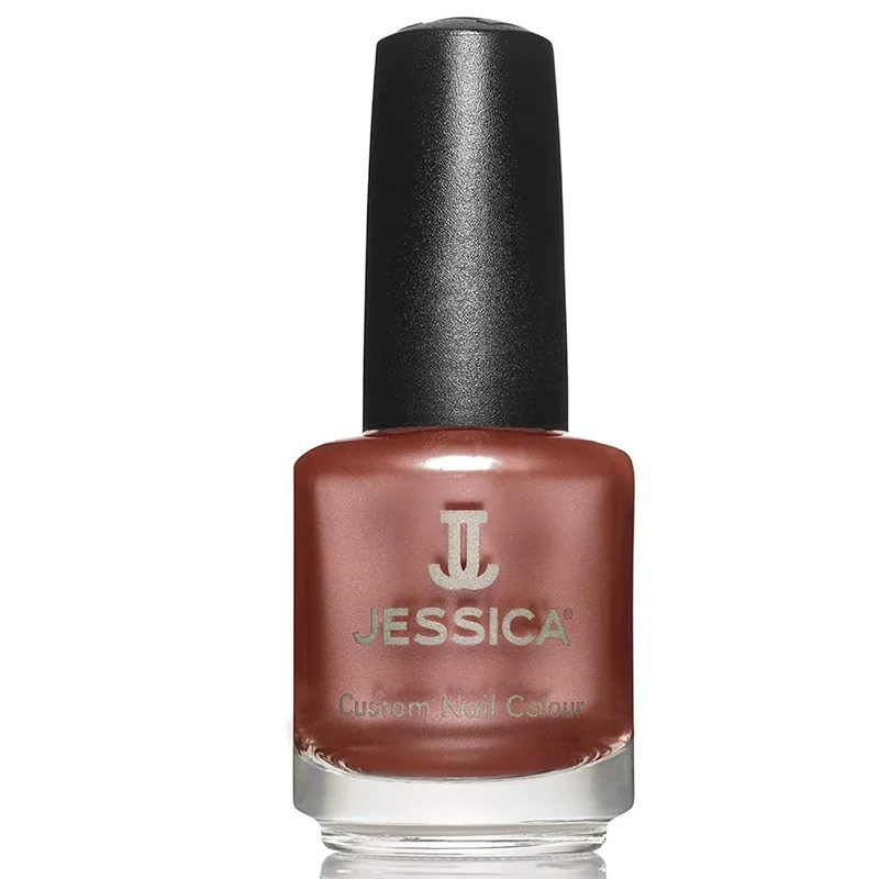 JESSICA Custom Colour Nail Polish | Award-Winning Polish | Strengthening Nail Polish, Long Lasting Nail Varnish | Chip-Resistant & Hard-Wearing for Salon-Quality Finish | Nutter Butter | 14.8ml
