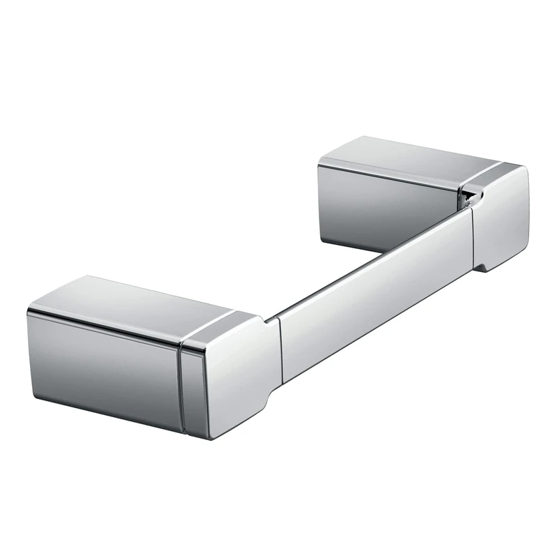 Moen YB8886CH 90 Degree Bathroom Hand Towel Bar, Chrome