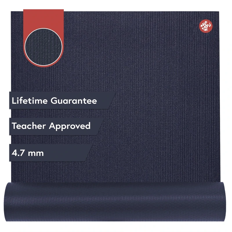 Manduka Unisex Adult PROLITE YOGA AND PILATES Mat - Midnight, 4.7 mm