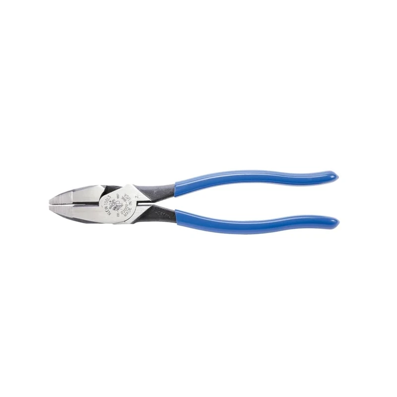 Side Cutter Linemans Pliers Cut ACSR, Screws, Nails, Hard Wire, 9-Inch Electrical Pliers Klein Tools D2000-9NE