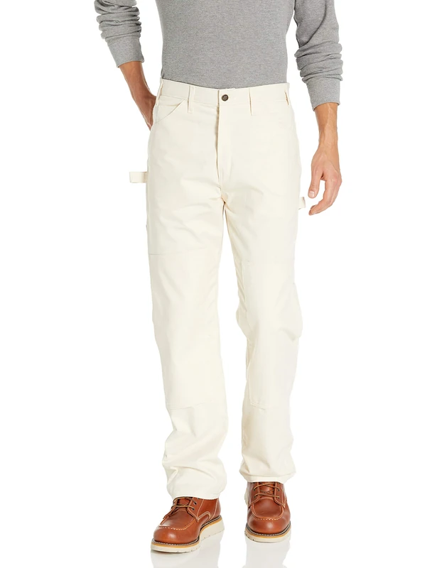 Dickies Men's Double Knee Painter's Pant Trouser, Natural, 30 W/32 L