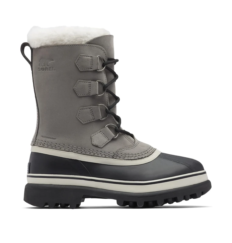 Sorel Caribou Women's Waterproof Snow Boots, Grey (Shale x Stone), 5 UK
