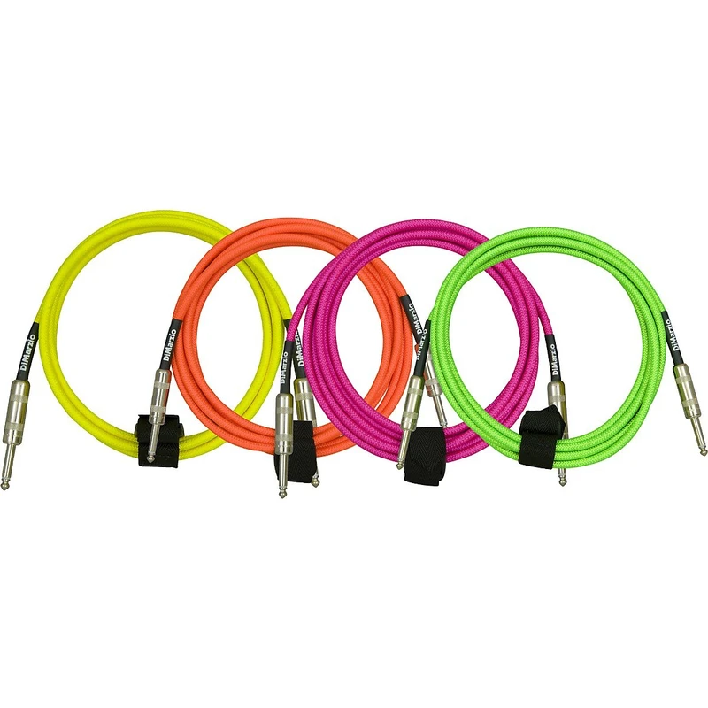 DIMARZIO ep1718sspk Instrument Cable Jack for Neon Pink