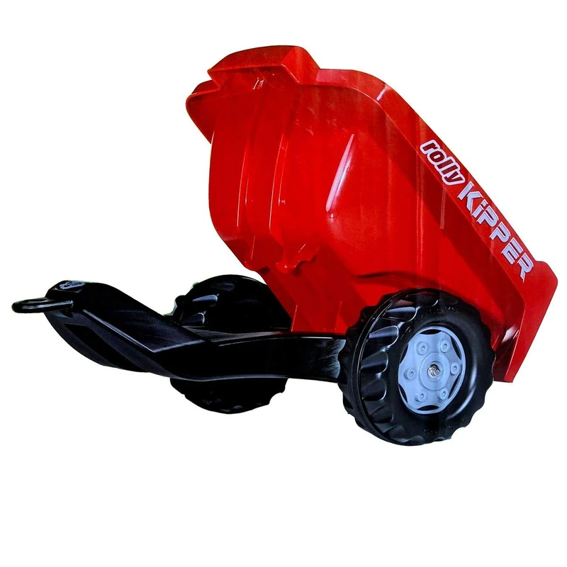 rolly toys 128815| rollyKipper II | Tippers Trailer for Pedal Tractors,Red,34.5 cm × 45 cm × 60 cm