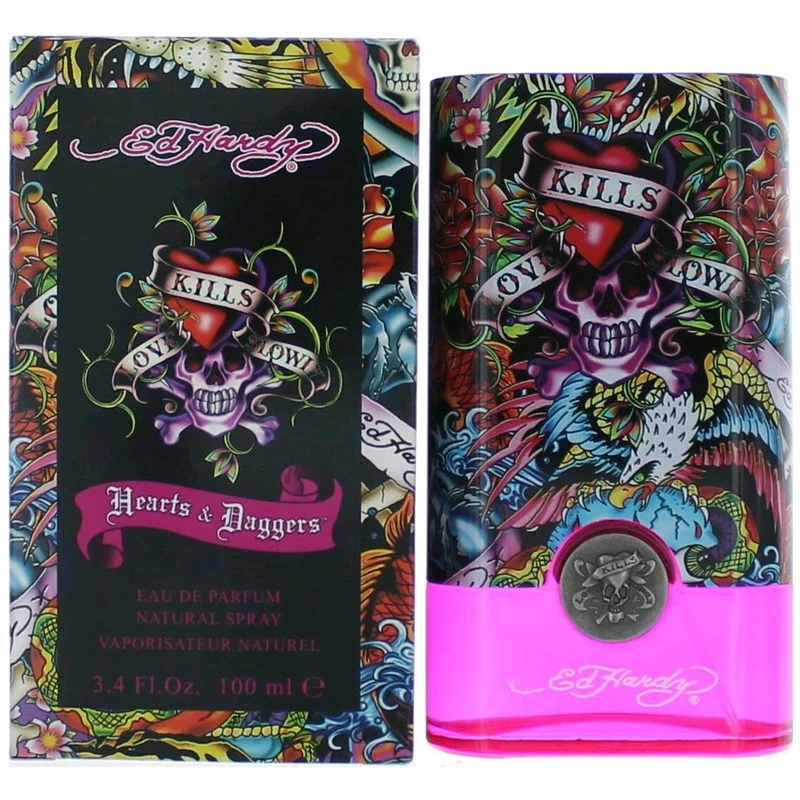 Ed Hardy Hearts & Daggers for Her FOR WOMEN by Christian Audigier - 100 ml Eau de Parfum Spray