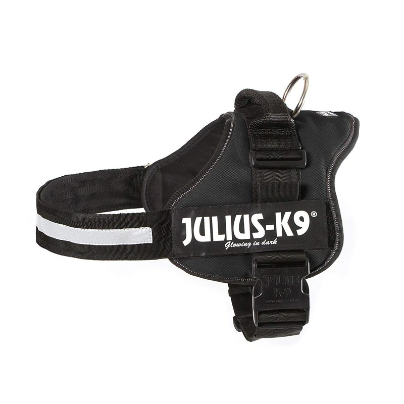 JULIUS-K9Powerharness, Size: M/0, Black