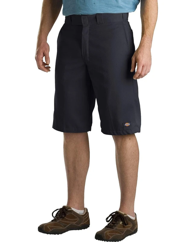 Dickies Mens 13 Inch Relaxed Fit Multi-Pocket Short, Black, 34