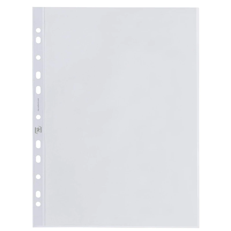 Elba Document Wallets Transparent, 0.08 mm A4, PVC Oben Offen
