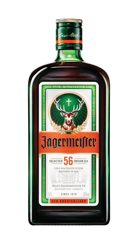 Jägermeister Herbal Liqueur | 70cl | 35% ABV | German Liqueur | Spirits | 56 Herbs & Botanicals | Best Served as an Ice Cold Shot