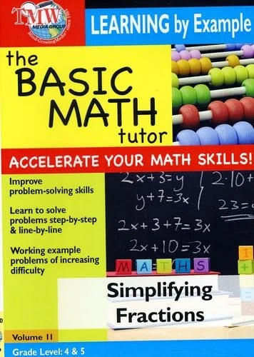 Basic Math Tutor: Simplifying Fractions [DVD] [2007] [NTSC]