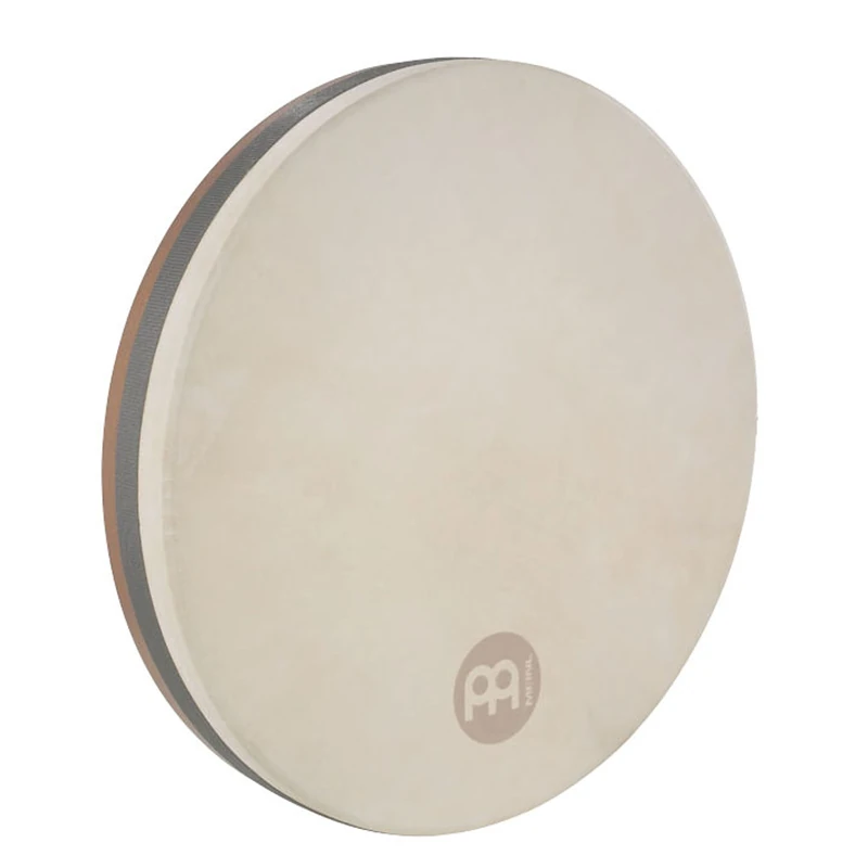Meinl Percussion Bendir Drum Instrument - Medium-Large Hand Drum with Strings and Synthetic Skin - 16 Inches - Tunable - Siam Oak, Brown (FD16BE-TF)