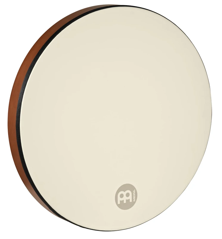 Meinl Percussion Daf Drum Instrument - Very Large Hand Drum with Ring-Snares - True-Feel-Synthetic-Head - 20 Inches - Siam Oak, Brown (FD20D-TF)