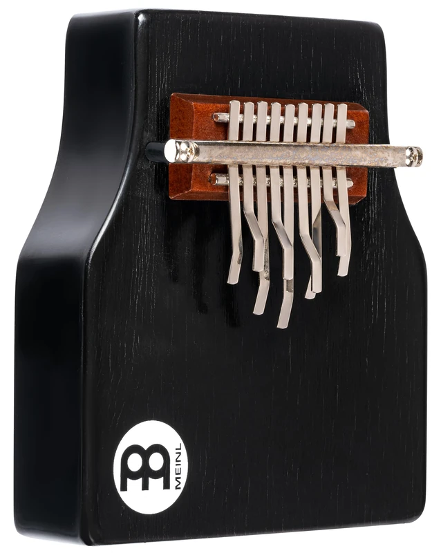 Meinl Percussion Hollow WahWah Kalimba - Thumb Piano with Sound Ports for Wah-Wah Effect - Tuning A C C A A F E E B - Siam Oak, Black (KA9WW-BK)