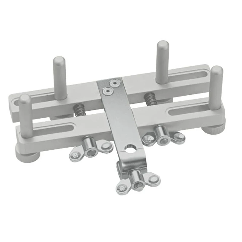 Meinl Percussion Frame Drum Holder - Mount for Frame Drum Instrument - Adjustable - Steel and Aluminum, Silver (MC-FDH)