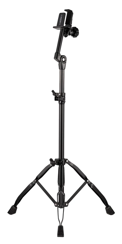 Meinl Percussion Bongo Stand Accessory - Double Stand for Two Bongos - Steel, Black (THBS-BK)