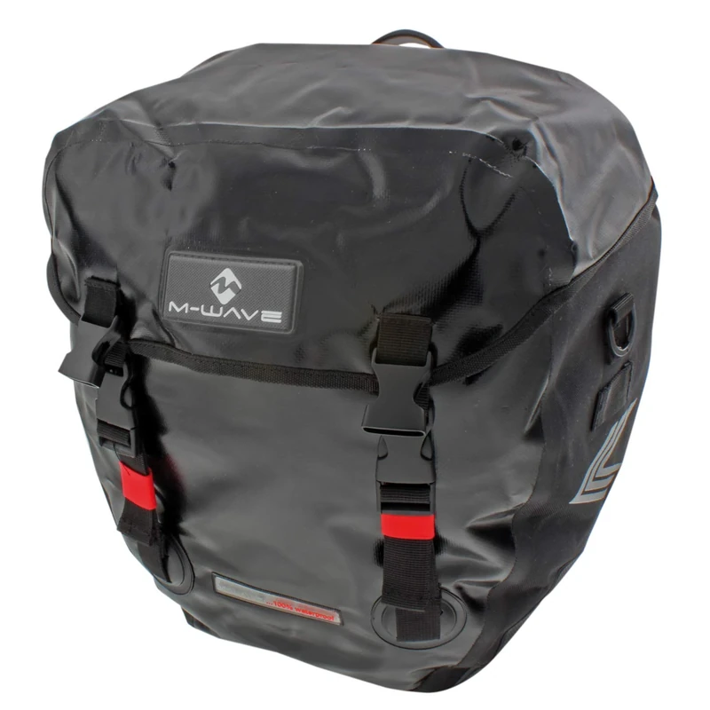 M-Wave Montreal Waterproof Pannier bag, approx. 2x 20 litres - Black
